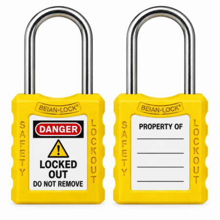Cadenas de sécurité LOTO 701 à anse fine en acier de 4 mm – BEIAN LOCK