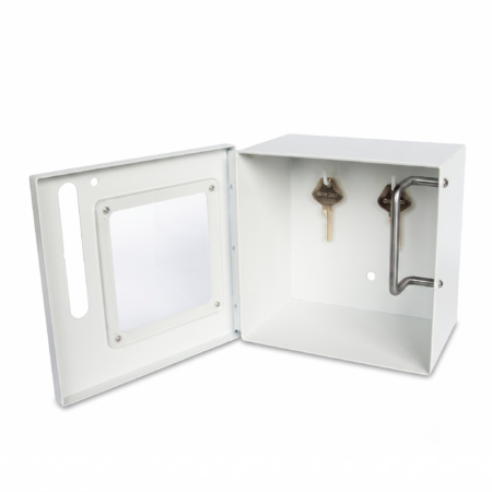 Armoire de consignation de sécurité BEIAN LOCK BAN-X63 – Disponible en Blanc, Rouge et Bleu - Bleu, 140 × 140 × 100 mm
