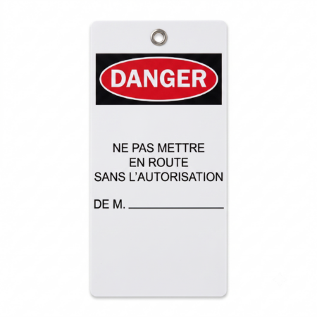 Étiquettes de Sécurité et de Consignation LOTO (Messages de Sécurité – Plusieurs Modèles) – BEIAN LOCK