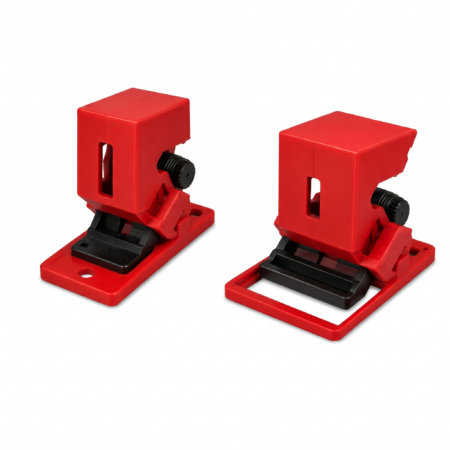 Dispositifs de consignation à encliquetage pour disjoncteurs BEIAN LOCK BAN-D11 & BAN-D12 – Snap-On Circuit Breaker Lockout Rouge