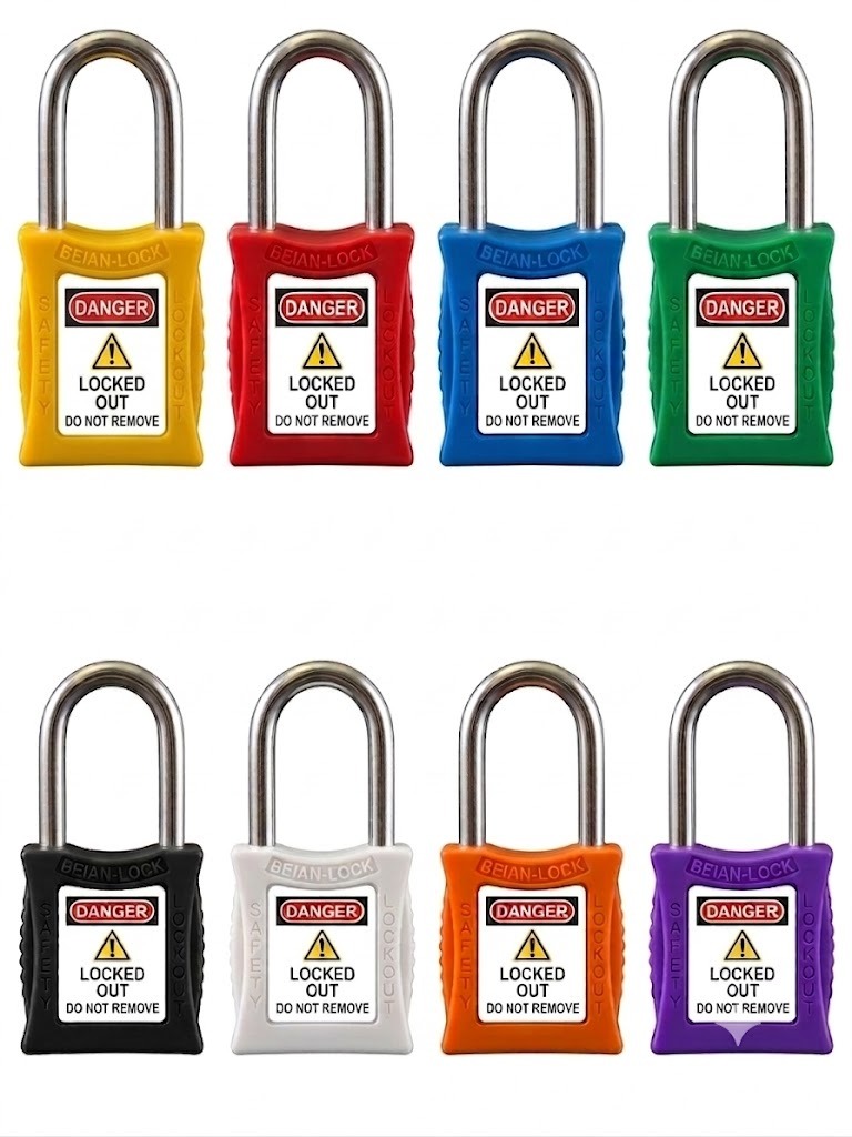 Cadenas de sécurité F201 à anse en acier 38 mm – BEIAN LOCK