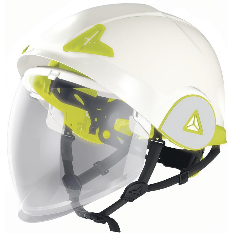 Casque de chantier électricien ONYX avec visière